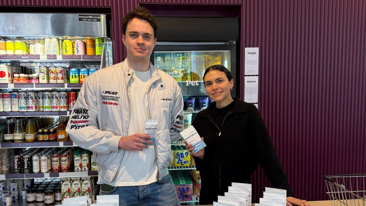 Spill Friends Chilled Focus on stockist shelf