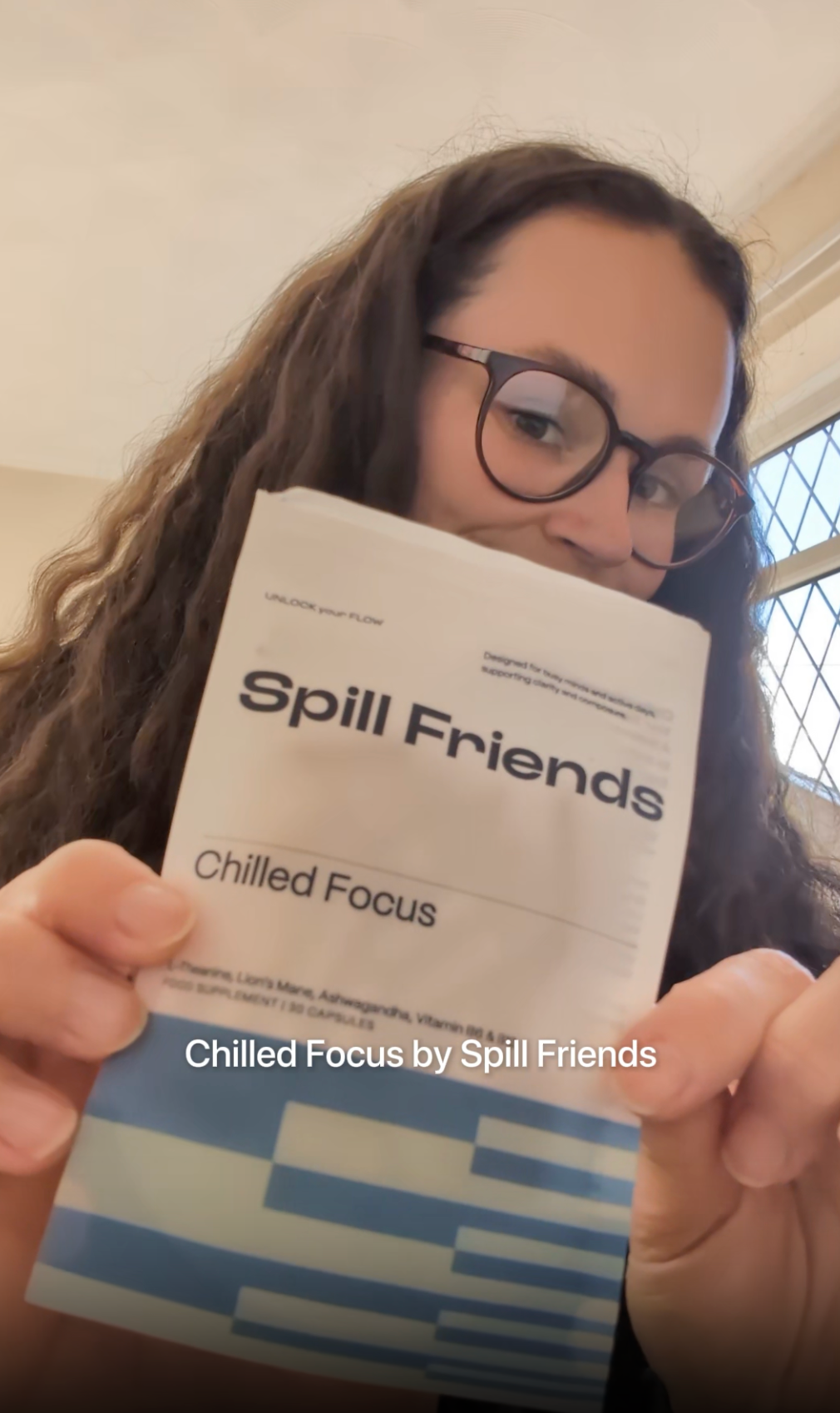 Spill Friends product video featuring brand ambassador Chloe holding pouch